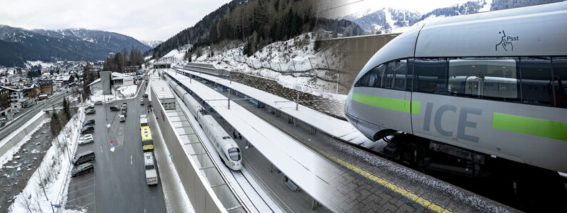 Schnell und komfortabel von Hamburg nach St. Anton am Arlberg im ICE 