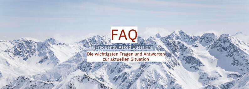 FAQ - Die wichtigsten Fragen und Antworten