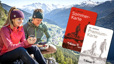 Two hikers and the Summer Cards