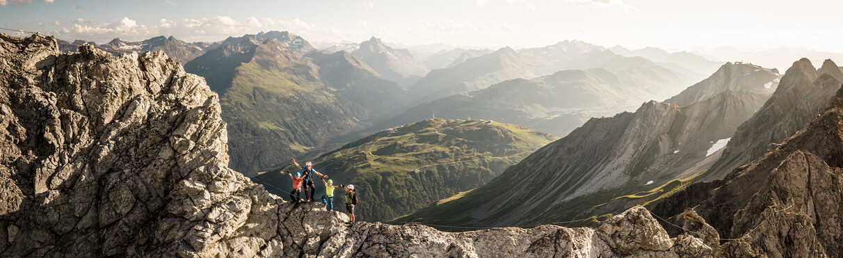 Arlberg via ferrata a St. Anton am Arlberg