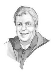 Sketch of Markus Strolz, EWA Management