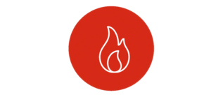 Icon of a flame