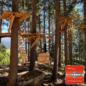 Der neue Waldseilgarten im Verwalltal