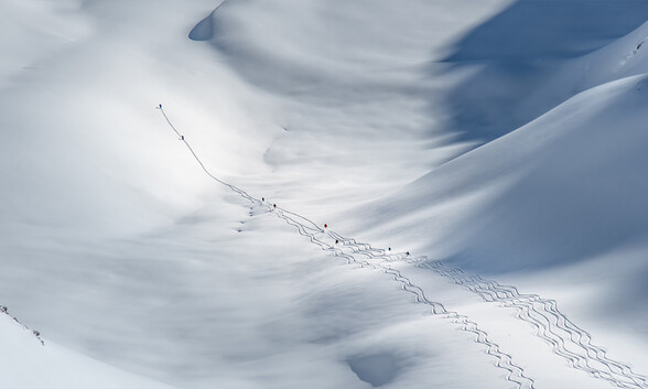 Off-piste im Malfontal