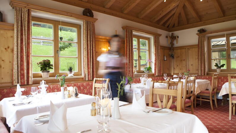 a la carte Restaurant Hotel die Arlbergerin