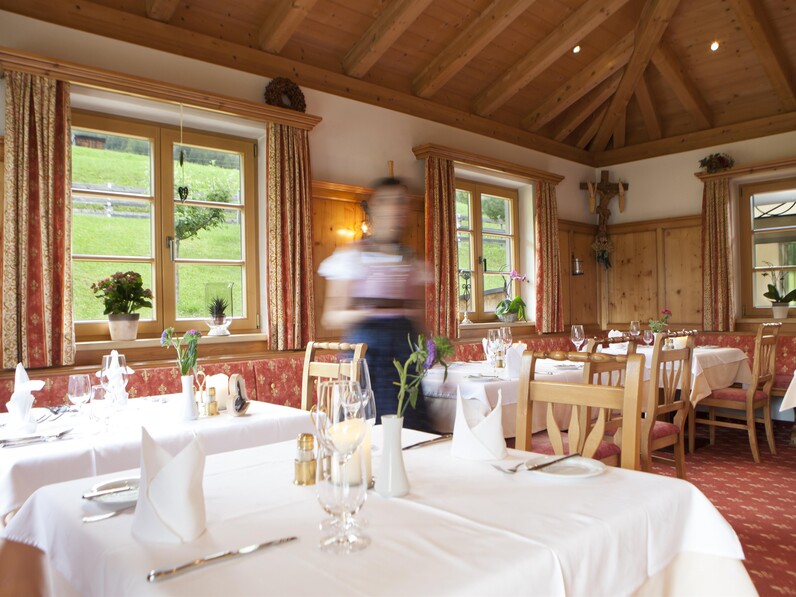 a la carte Restaurant Hotel die Arlbergerin