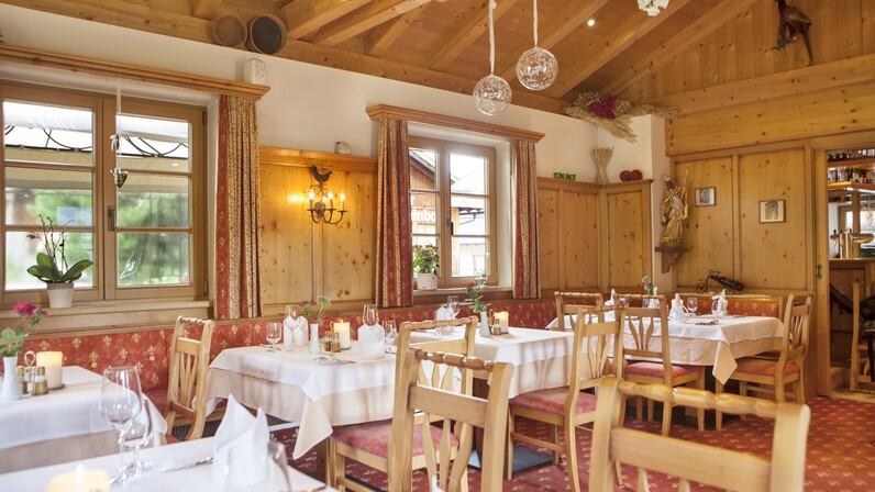 a la carte Restaurant Hotel die Arlbergerin