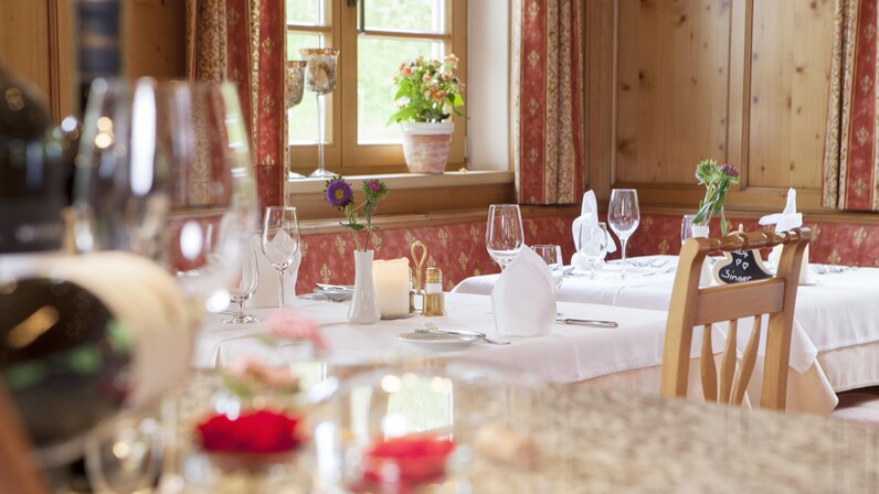 a la carte Restaurant Hotel die Arlbergerin