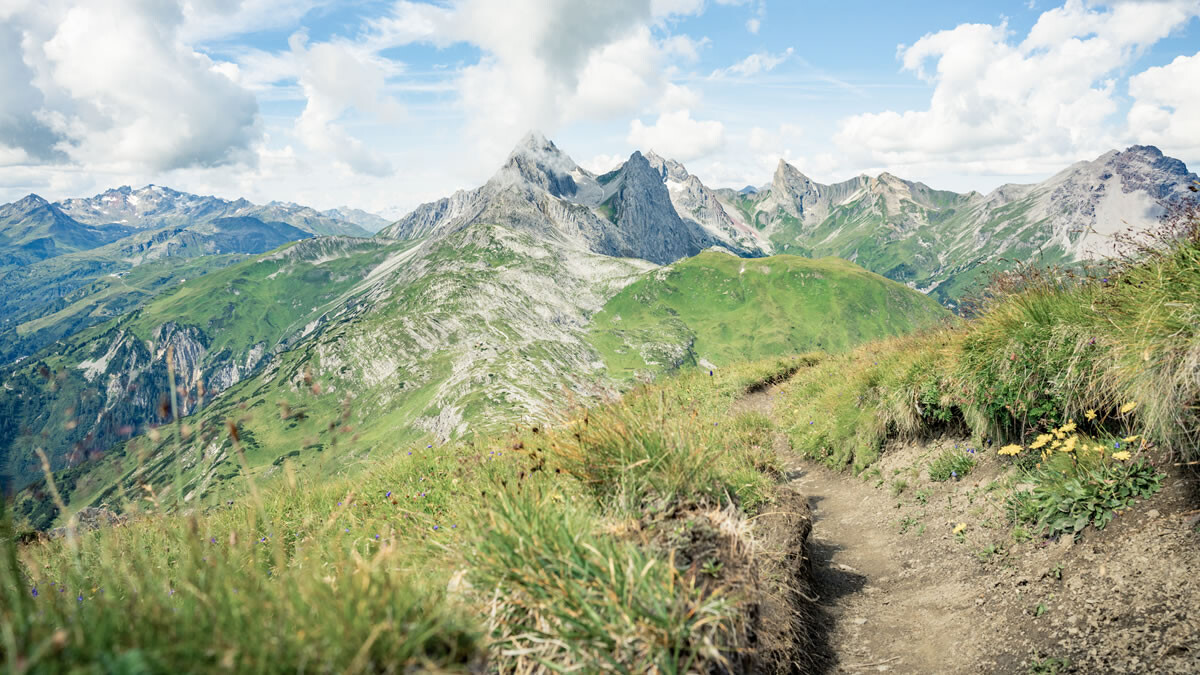 Mountains in St. Anton am Arlberg