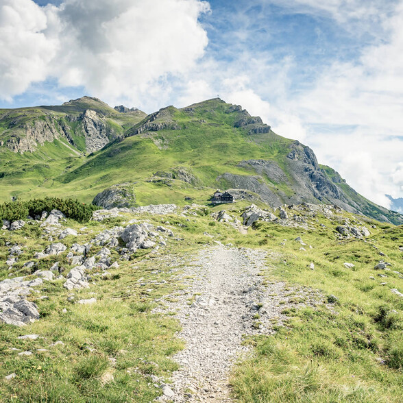 Mountains in St. Anton am Arlberg
