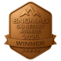 Award 2025: Snomad awards St. Anton am Arlberg the bronze award as the best ski resort for off-piste.
