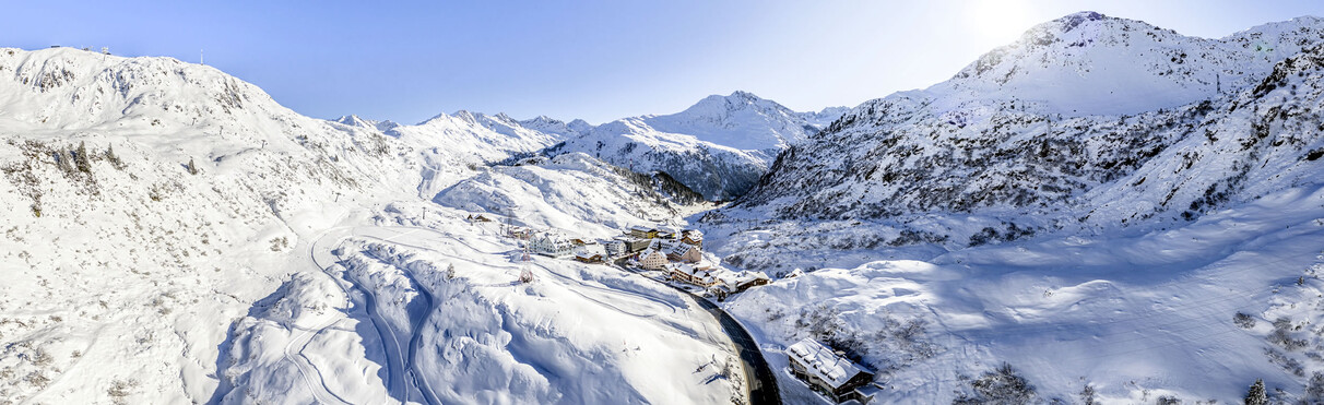 St. Christoph am Arlberg in winter