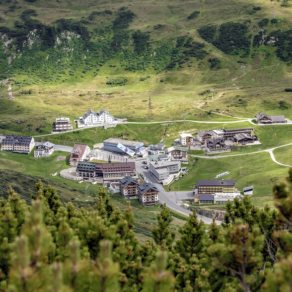 St. Christoph am Arlberg in estate