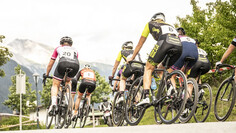 Ciclismo de carrera cerca del Arlberg