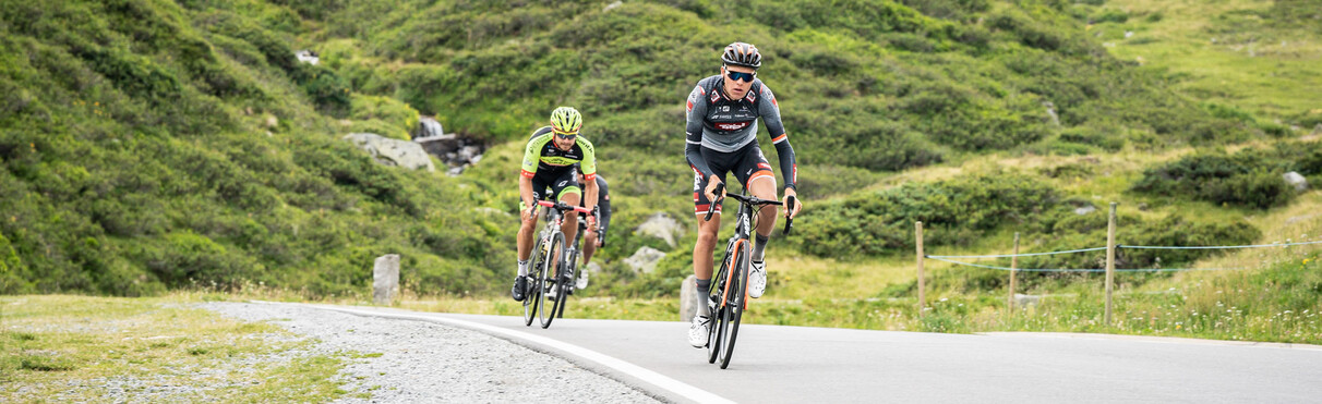 Racefietsen bij de Arlberg