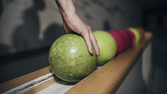 Tenpin Bowling in the arl.park sports centre in St. Anton am Arlberg