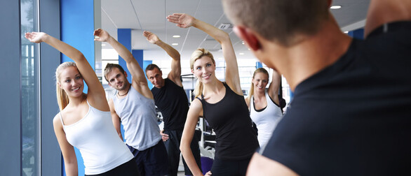 Fitnessruimte in het Arlberg WellCom in St. Anton am Arlberg