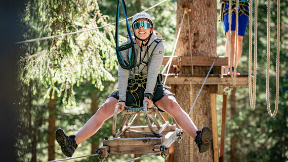 High and Low Ropes Course in the verwall valley