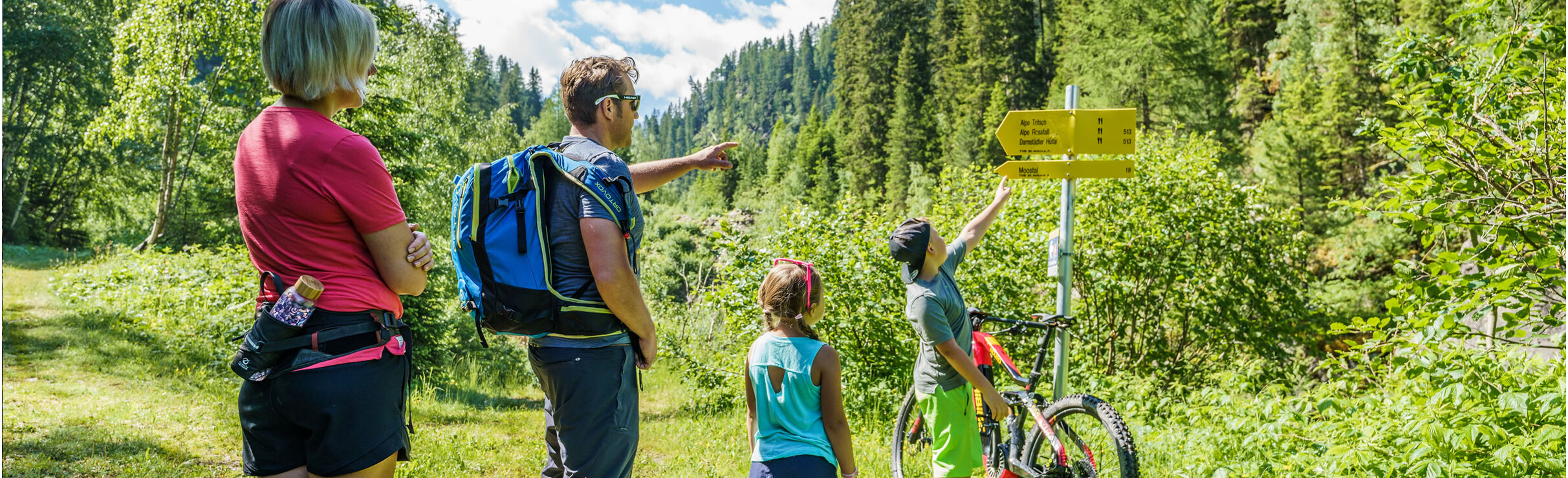 Familienwanderung in St. Anton am Arlberg