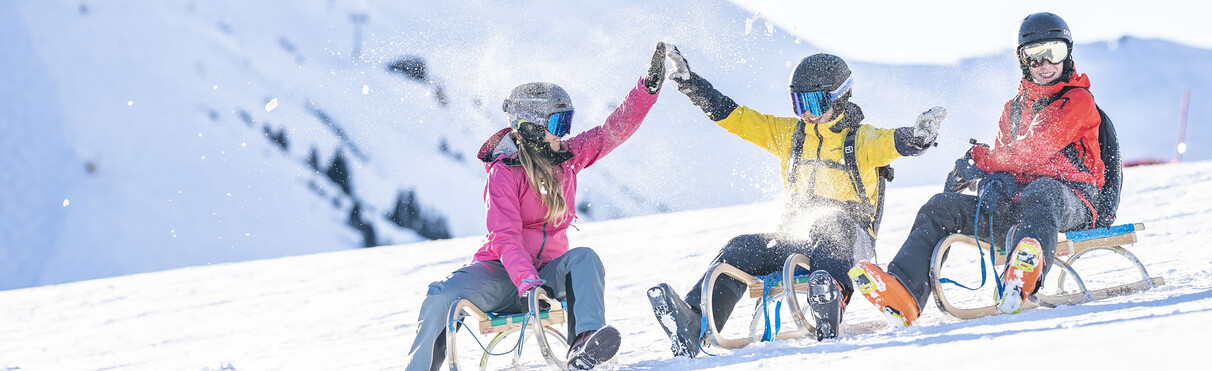 Slittino a St. Anton am Arlberg