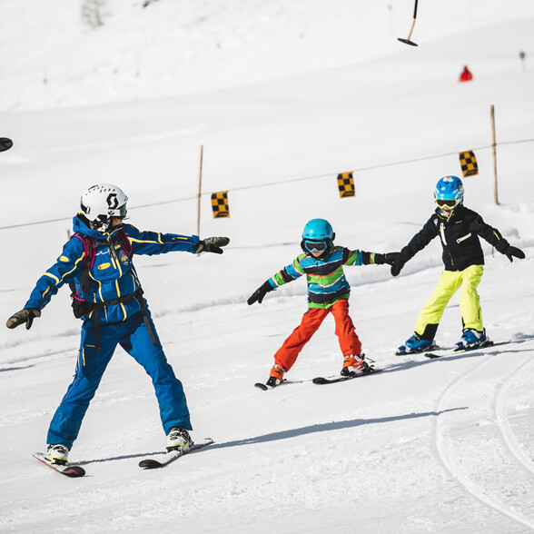Skikurs mit Kindern in St. Anton am Arlberg