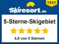 St. Anton krijgt in de Skiresort.de-test 4,8 van de 5 sterren.