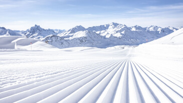 Pista da sci a St. Anton am Arlberg