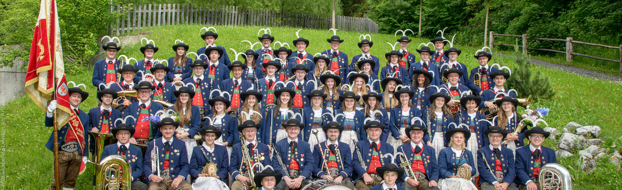 Brass band of St. Anton am Arlberg