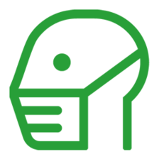 Symbol - Mouth and nose protection