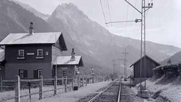Train Station Schnann - Arlberg-Bahn
