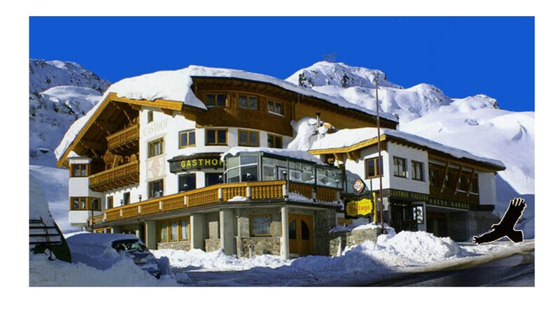 Gasthof Valluga von außen