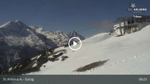 Webcam Galzig - St. Anton am Arlberg