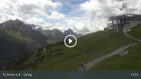 Webcam Galzig - St. Anton am Arlberg