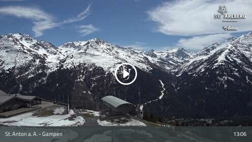 Webcam Gampen - St. Anton am Arlberg