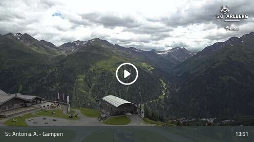 Webcam Gampen - St. Anton am Arlberg