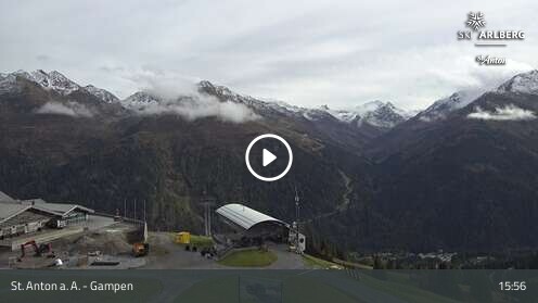 Webcam Gampen - St. Anton am Arlberg