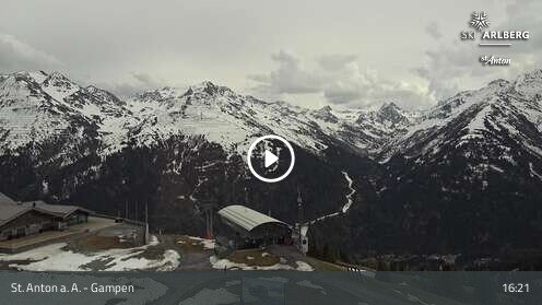 Webcam Gampen - St. Anton am Arlberg
