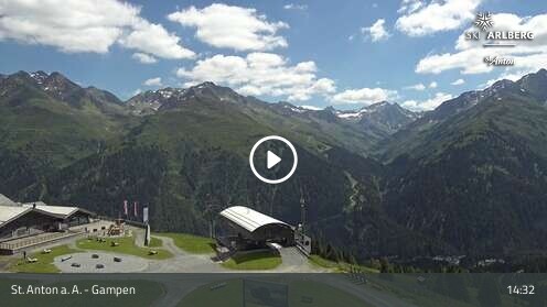 Webcam Gampen - St. Anton am Arlberg