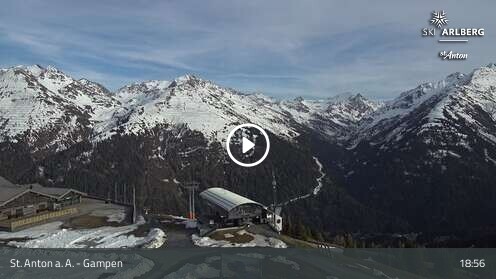 Webcam Gampen - St. Anton am Arlberg