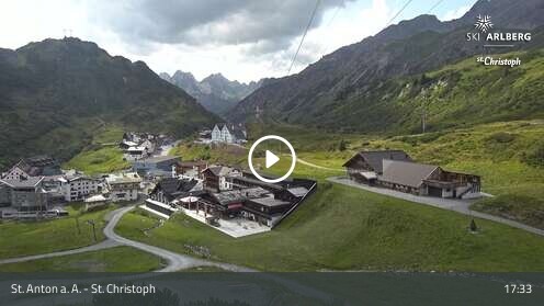Webcam St. Christoph am Arlberg